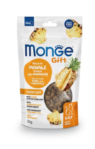 11_monge-gift_minis_adult-·-appetito-difficile-ricco-in-maiale-fresco-con-ananas-e-formaggio-319x500-1 Monge Gift Meat Minis Fussy Gatos Pork & Pineapple 50 gr