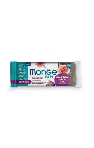 Monge Gift Fruit Bars Training Duck & Figs 100 gr