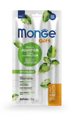 15_monge-gift_soft-sticks_adult-·-sterilised-ricco-in-anatra-fresca-con-melissa-e-mirtilli-rossi-319x500-1 Monge Gift Soft Sticks Sterilised Duck & Lemon Balm 15 gr
