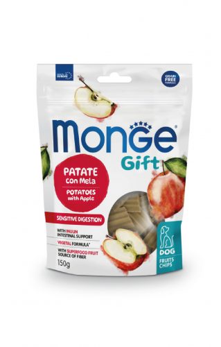 Monge Gift Fruit Chip Sensitive Digestion Potato & Apple 150 gr