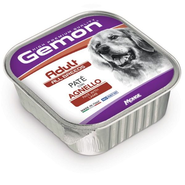 Gemon Perros Pate Adulto Cordero 150 gr