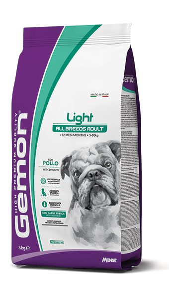 ALL-BREEDS-ADULT_Light_3kg_8009470386142 Gemon Perros Adult Light Chicken 20Kg