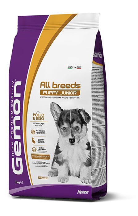 Gemon Perros Medium Puppy & Junior Chicken 20Kg