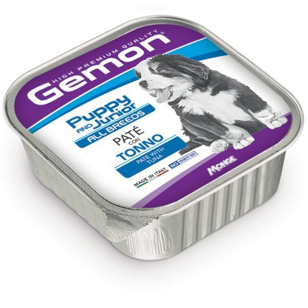 ALL-BREEDS-PJ_Tonno_Pate150_80094703004691 Gemon Perros Pate Puppy & Junior Tuna 150 gr