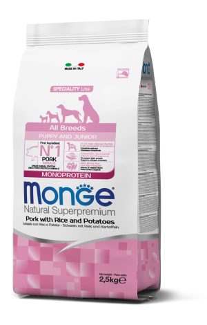 Monge Perros Puppy Monoprotein Pork 12 Kg