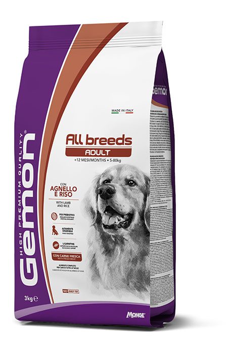 Gemon Perros Adult Lamb & Rice 20Kg