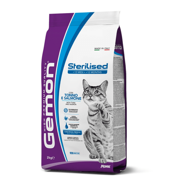 Gemon-Sterilised-Cat-With-Tuna-Salmon Gemon Gatos Sterilised Tuna & Salmon 20Kg