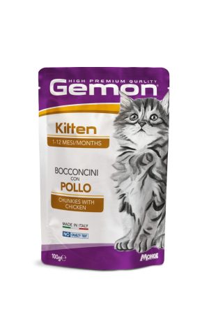 Gemon Pouch Kitten Chicken 100 gr