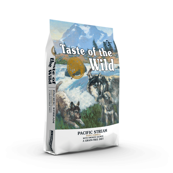 TOWi_PacificStreamPuppy_BagFrontAngle Taste of the Wild Perros Pacific Stream Puppy Smoked Salmon 2 Kg