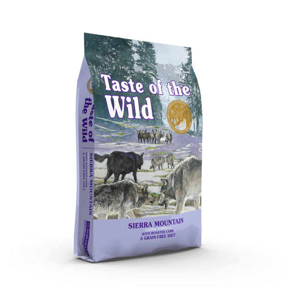 TOWi_SierraMountain_BagFrontAngle Taste of the Wild Perros Sierra Mountain Roasted Lamb 2 Kg