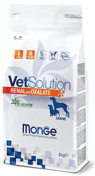 VetSolution_cane_Renal_and_Oxalate Monge VetSolution Perros Renal 2Kg