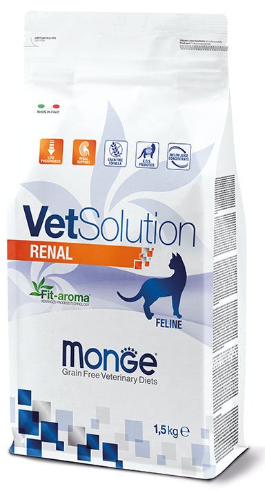 VetSolution_gatto_Renal Monge VetSolution Gatos Renal 1.5Kg
