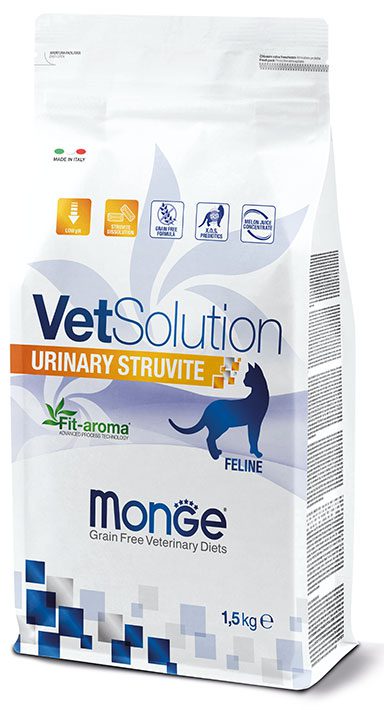 VetSolution_gatto_Urinary_struvite Monge VetSolution Gatos Urinary Struvite 1.5Kg