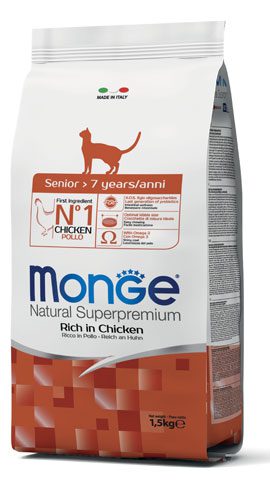 monge_gatto_secco_senior_pollo Monge Gatos Senior Chicken 1.5 Kg