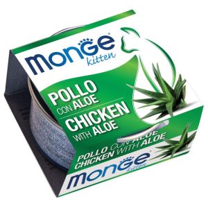 monge_gatto_umido_fruits_pollo_con_aloe_kitten Monge Gatos Lata Fruits Kitten Chicken & Aloe 85 gr