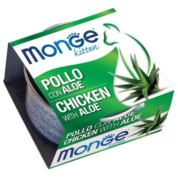 Monge Gatos Lata Fruits Kitten Chicken & Aloe 85 gr