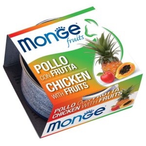 monge_gatto_umido_fruits_pollo_con_frutta Monge Gatos Lata Chicken Fruits 85 gr